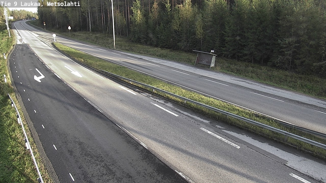 Weather Camera Image Väg 9 Laukaa, Metsolahti, Laukaa, Keski-Suomi