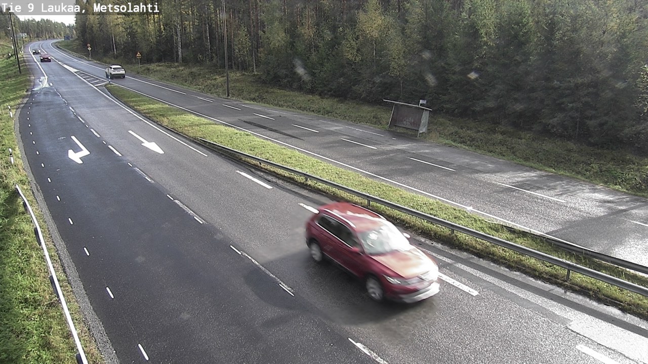 Weather Camera Image Väg 9 Laukaa, Metsolahti, Laukaa, Keski-Suomi