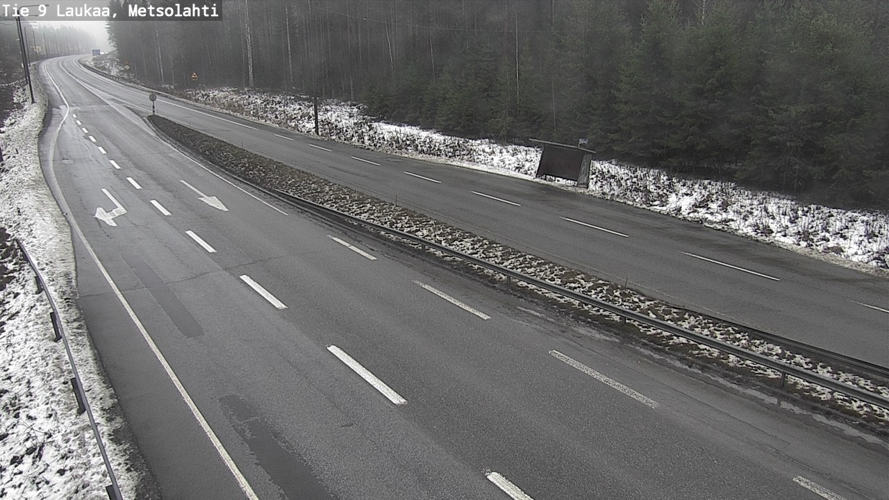 Weather Camera Image Väg 9 Laukaa, Metsolahti, Laukaa, Keski-Suomi