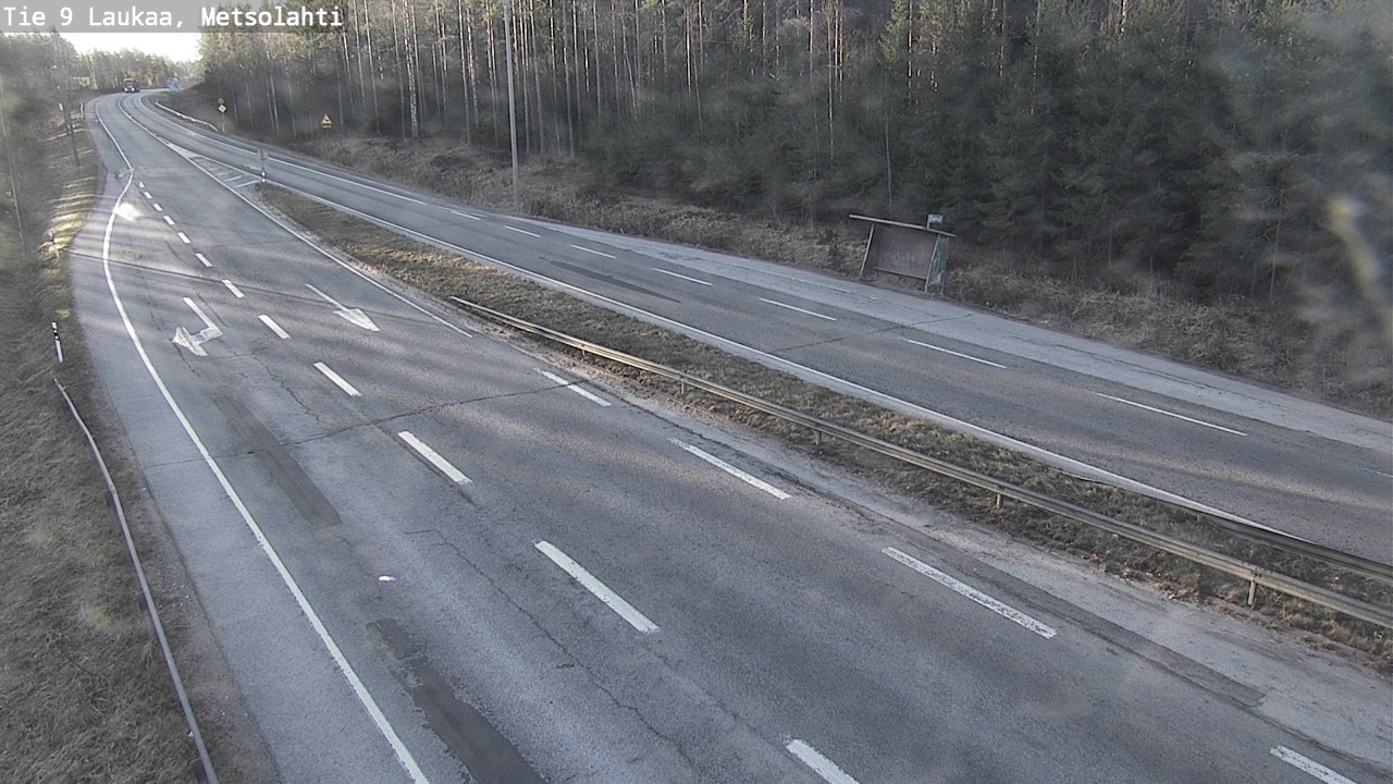 Weather Camera Image Väg 9 Laukaa, Metsolahti, Laukaa, Keski-Suomi