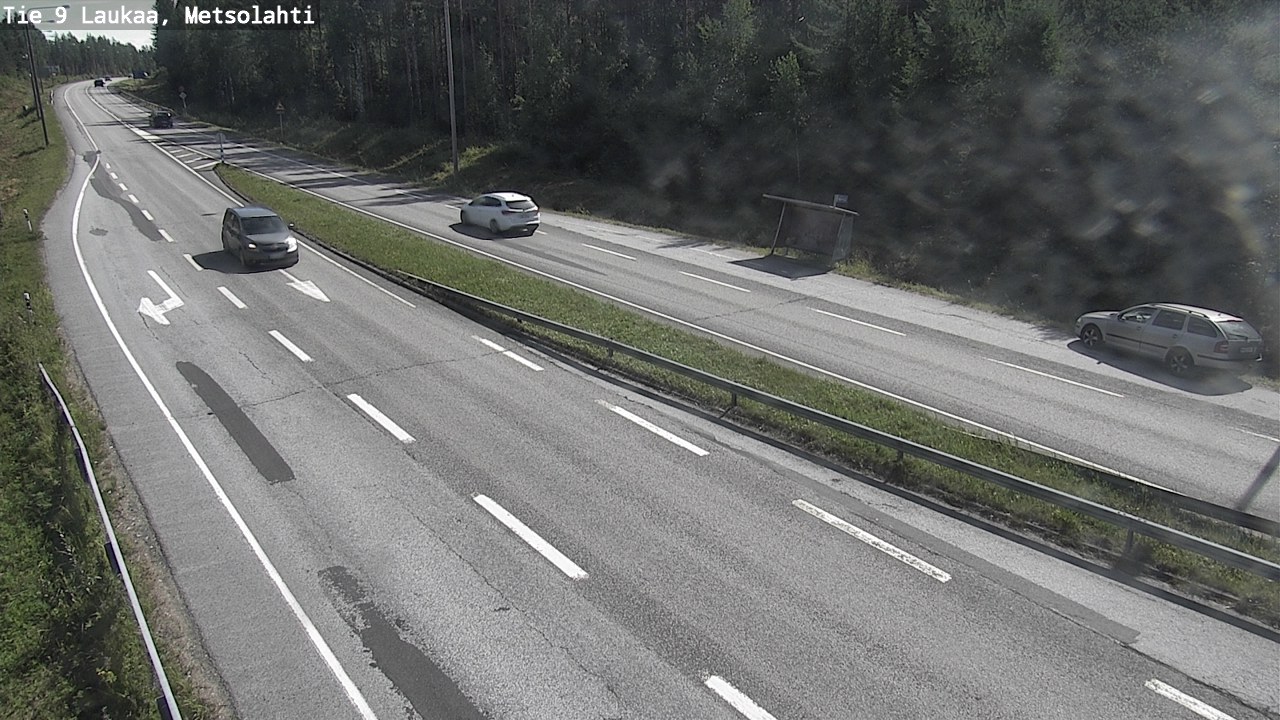 Weather Camera Image Väg 9 Laukaa, Metsolahti, Laukaa, Keski-Suomi