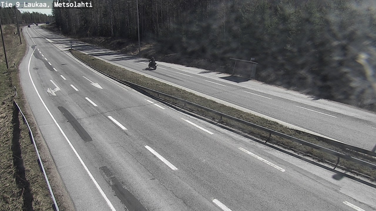Weather Camera Image Väg 9 Laukaa, Metsolahti, Laukaa, Keski-Suomi