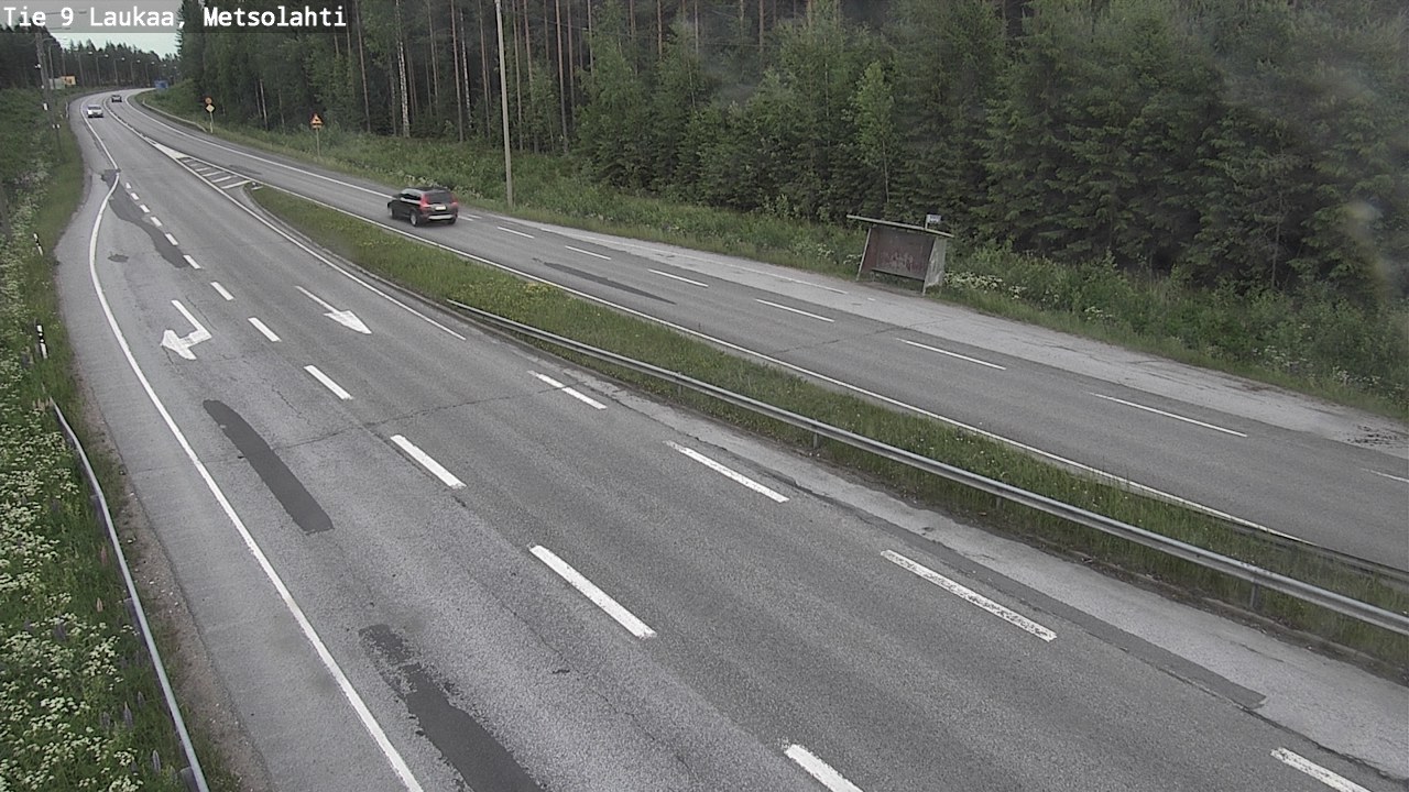 Kelikamerat Kuva Tie 9 Laukaa, Metsolahti, Laukaa, Keski-Suomi