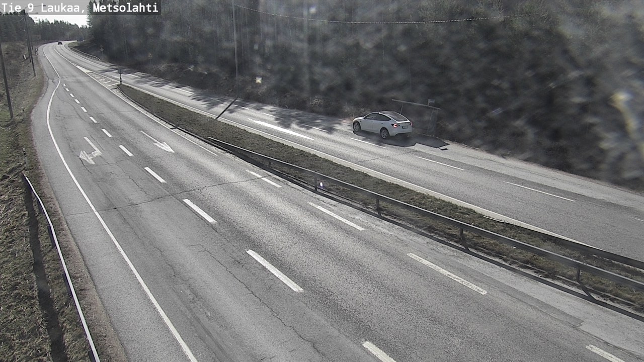 Weather Camera Image Väg 9 Laukaa, Metsolahti, Laukaa, Keski-Suomi