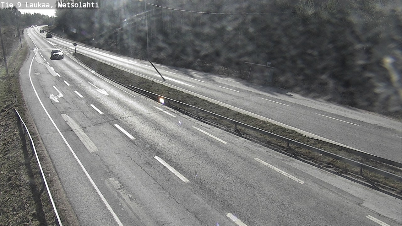 Weather Camera Image Väg 9 Laukaa, Metsolahti, Laukaa, Keski-Suomi