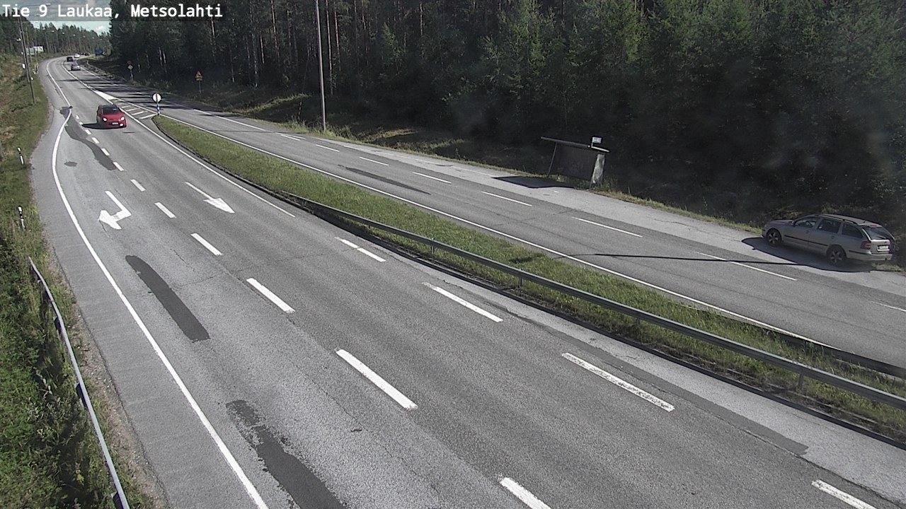 Weather Camera Image Väg 9 Laukaa, Metsolahti, Laukaa, Keski-Suomi