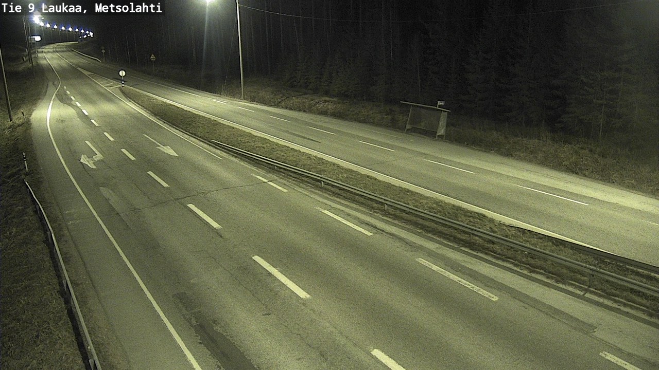 Weather Camera Image Väg 9 Laukaa, Metsolahti, Laukaa, Keski-Suomi