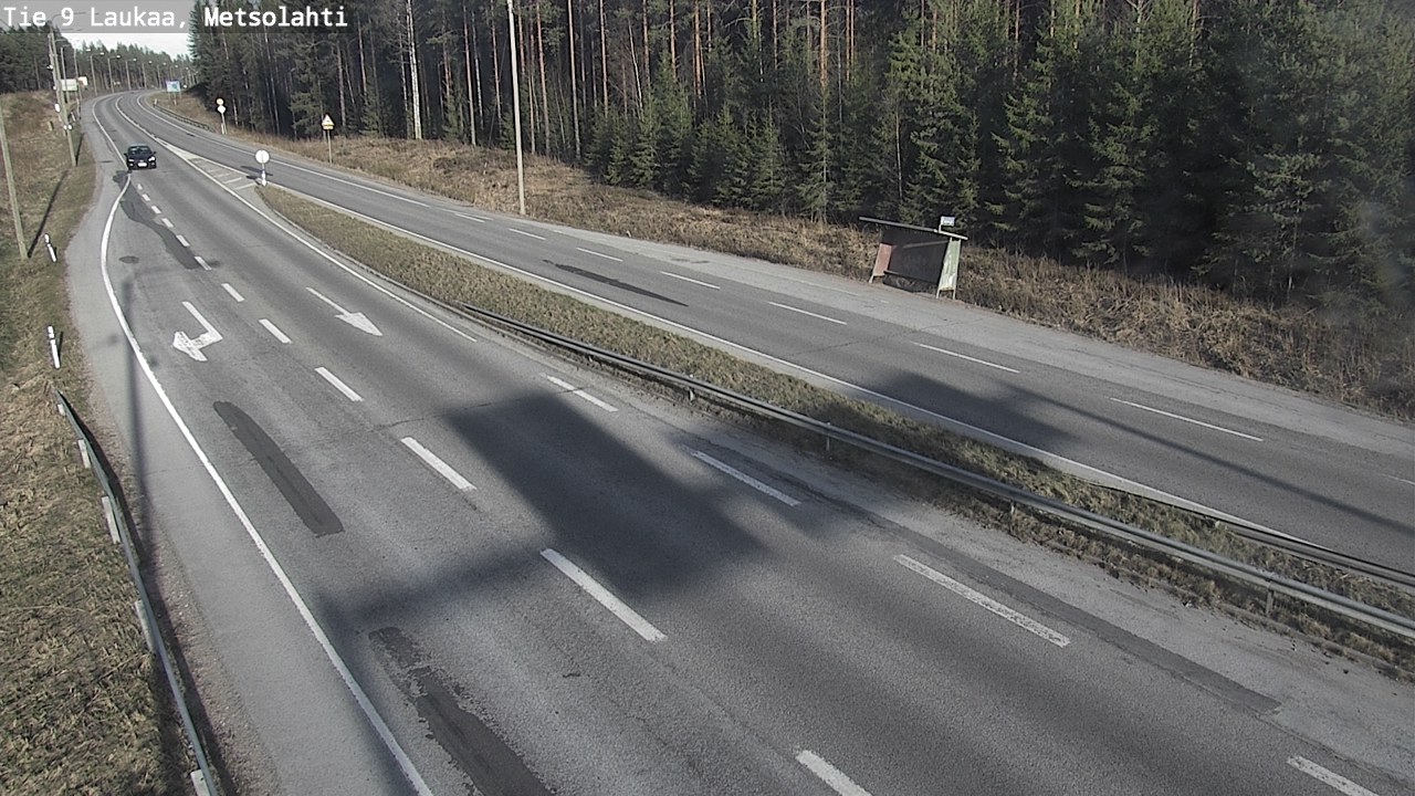 Weather Camera Image Väg 9 Laukaa, Metsolahti, Laukaa, Keski-Suomi