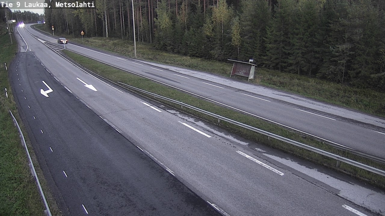 Weather Camera Image Väg 9 Laukaa, Metsolahti, Laukaa, Keski-Suomi