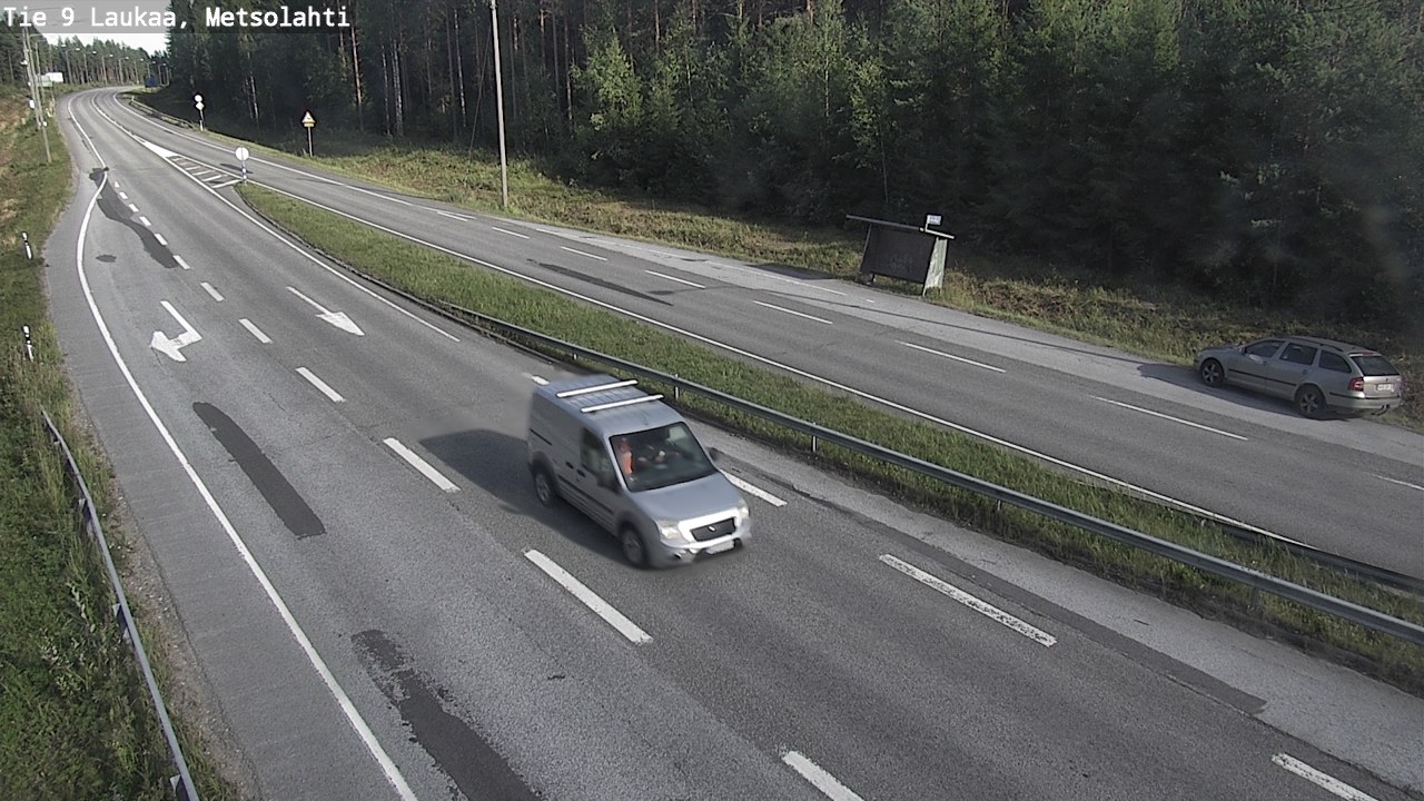 Weather Camera Image Väg 9 Laukaa, Metsolahti, Laukaa, Keski-Suomi
