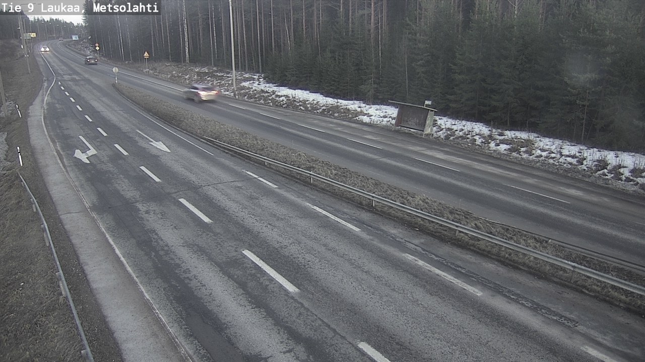 Weather Camera Image Road 9 Laukaa, Metsolahti, Laukaa, Keski-Suomi