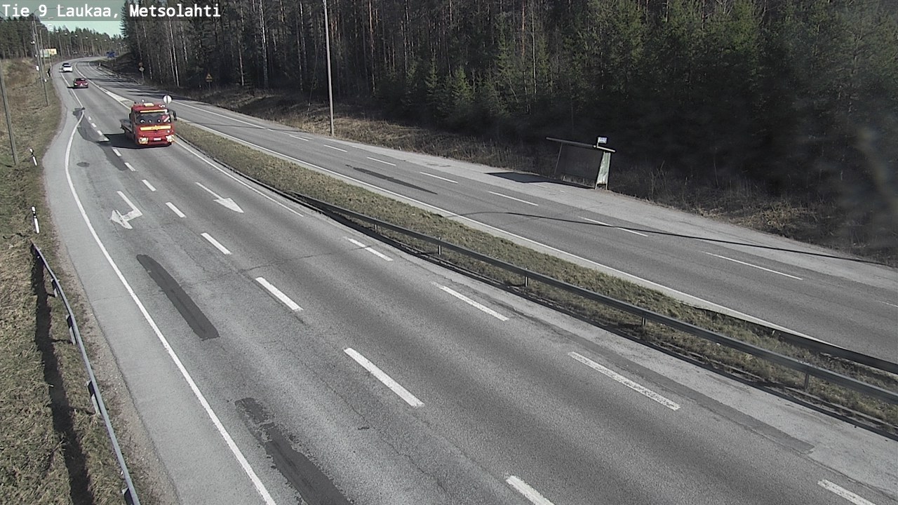 Weather Camera Image Väg 9 Laukaa, Metsolahti, Laukaa, Keski-Suomi