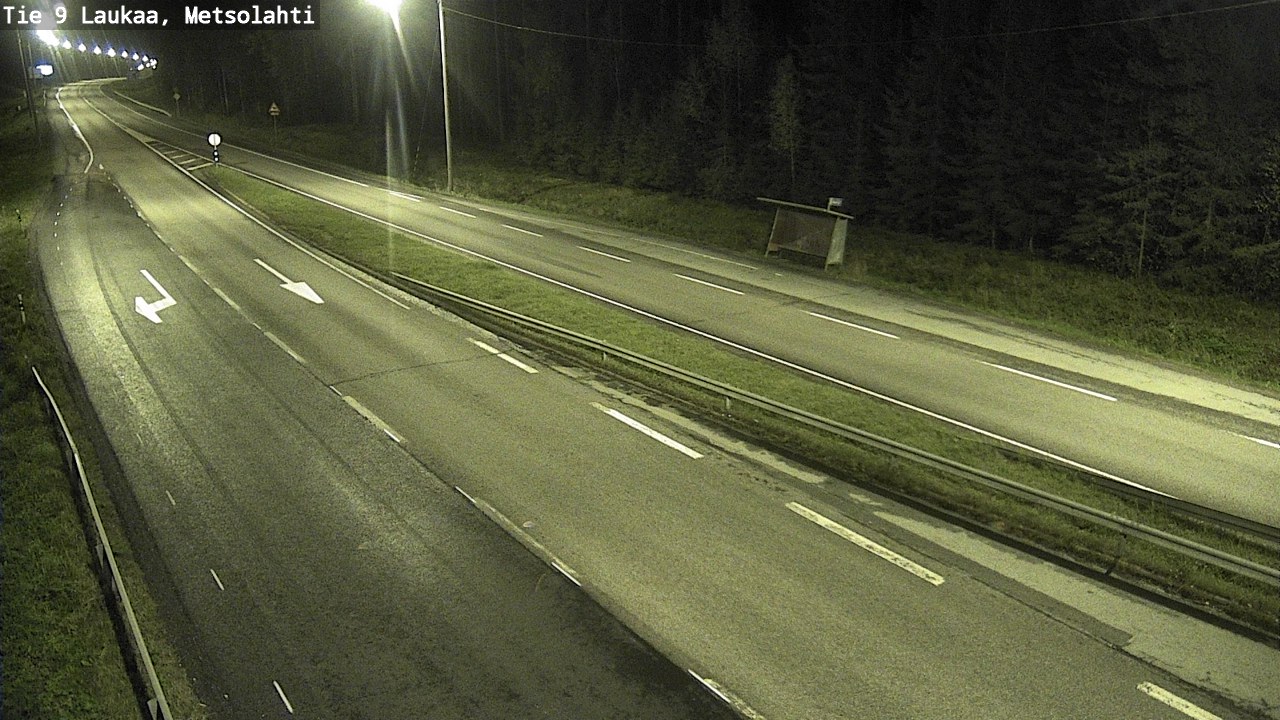 Weather Camera Image Väg 9 Laukaa, Metsolahti, Laukaa, Keski-Suomi