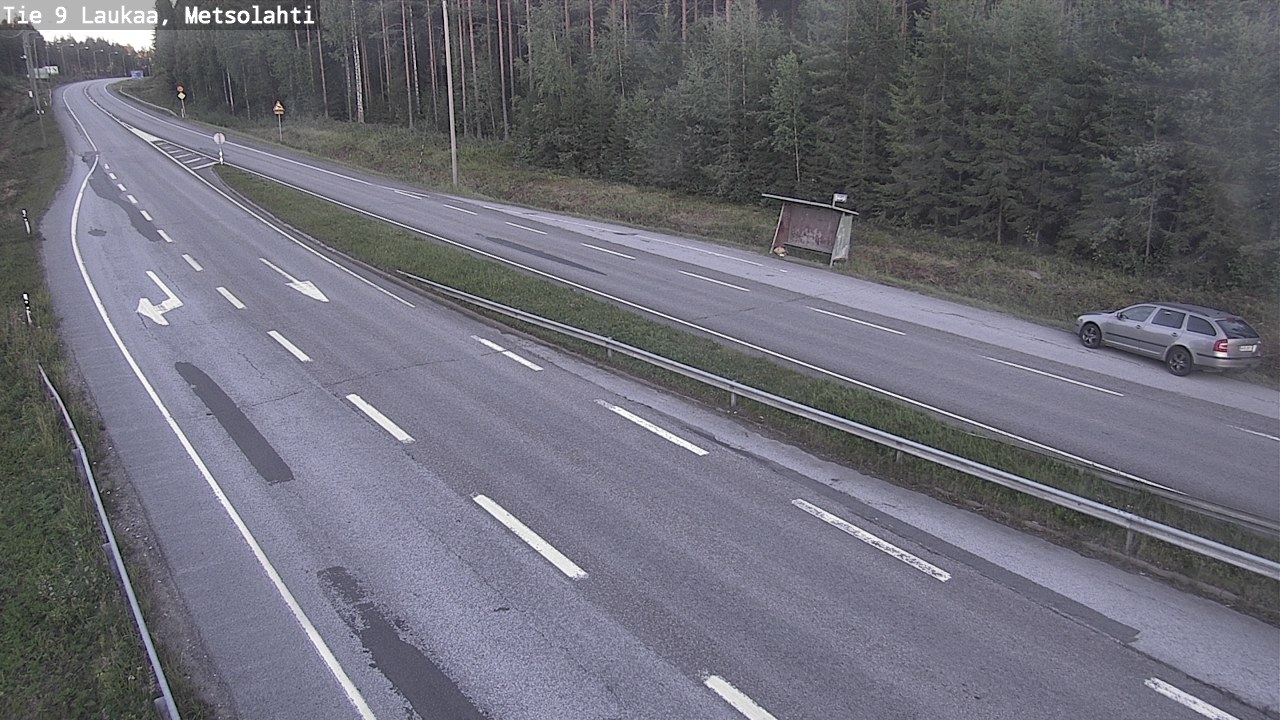 Weather Camera Image Väg 9 Laukaa, Metsolahti, Laukaa, Keski-Suomi