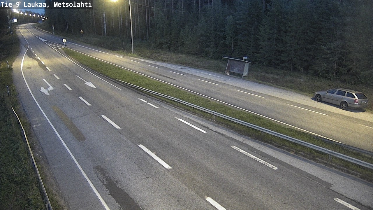 Weather Camera Image Väg 9 Laukaa, Metsolahti, Laukaa, Keski-Suomi
