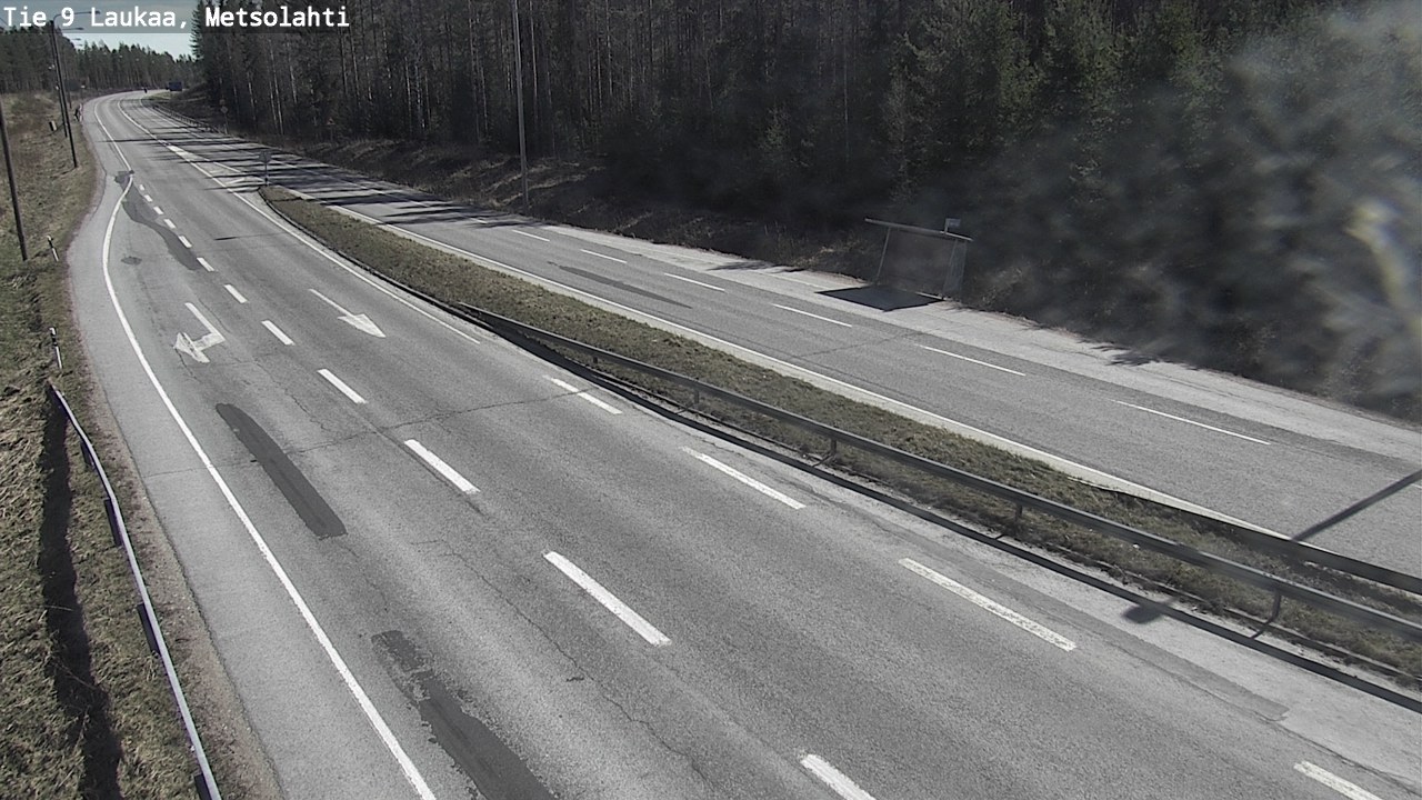 Weather Camera Image Väg 9 Laukaa, Metsolahti, Laukaa, Keski-Suomi