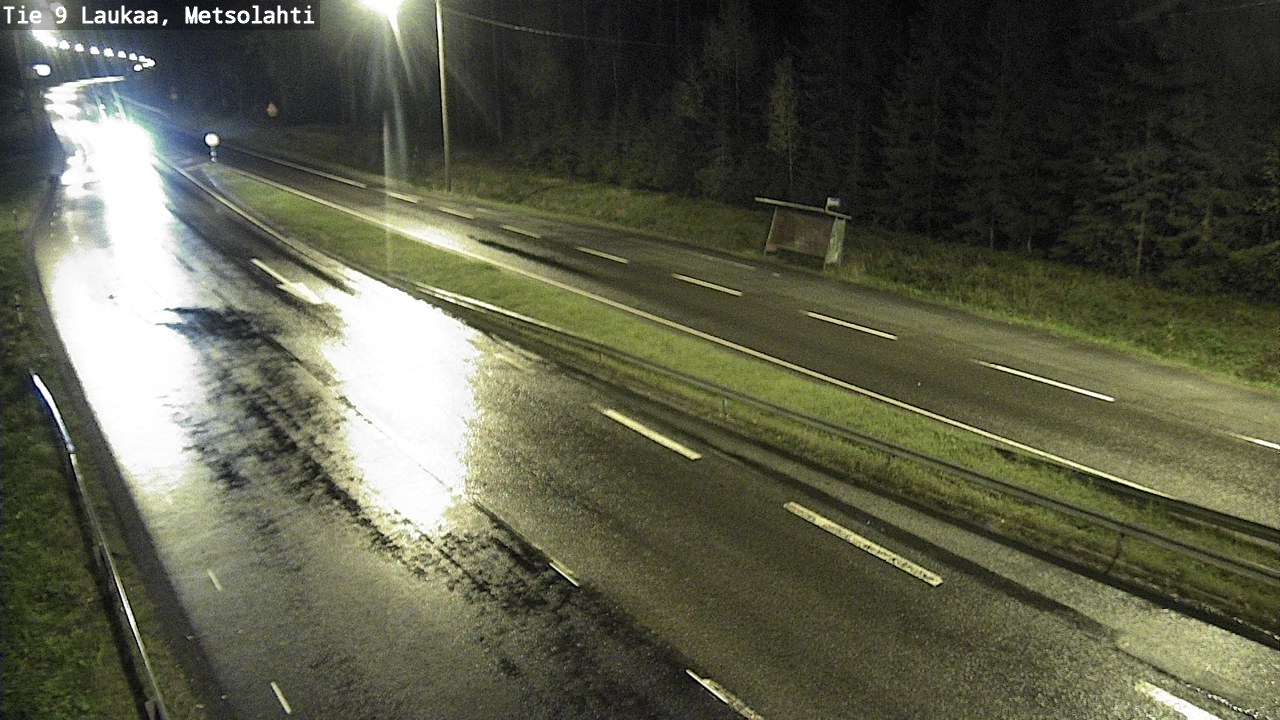 Weather Camera Image Väg 9 Laukaa, Metsolahti, Laukaa, Keski-Suomi