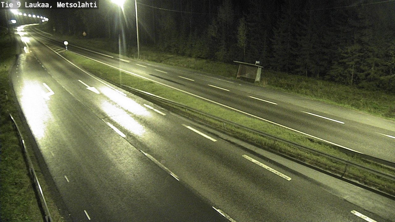 Weather Camera Image Väg 9 Laukaa, Metsolahti, Laukaa, Keski-Suomi