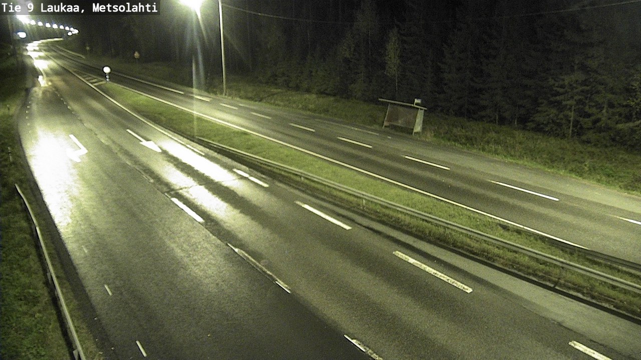 Weather Camera Image Väg 9 Laukaa, Metsolahti, Laukaa, Keski-Suomi