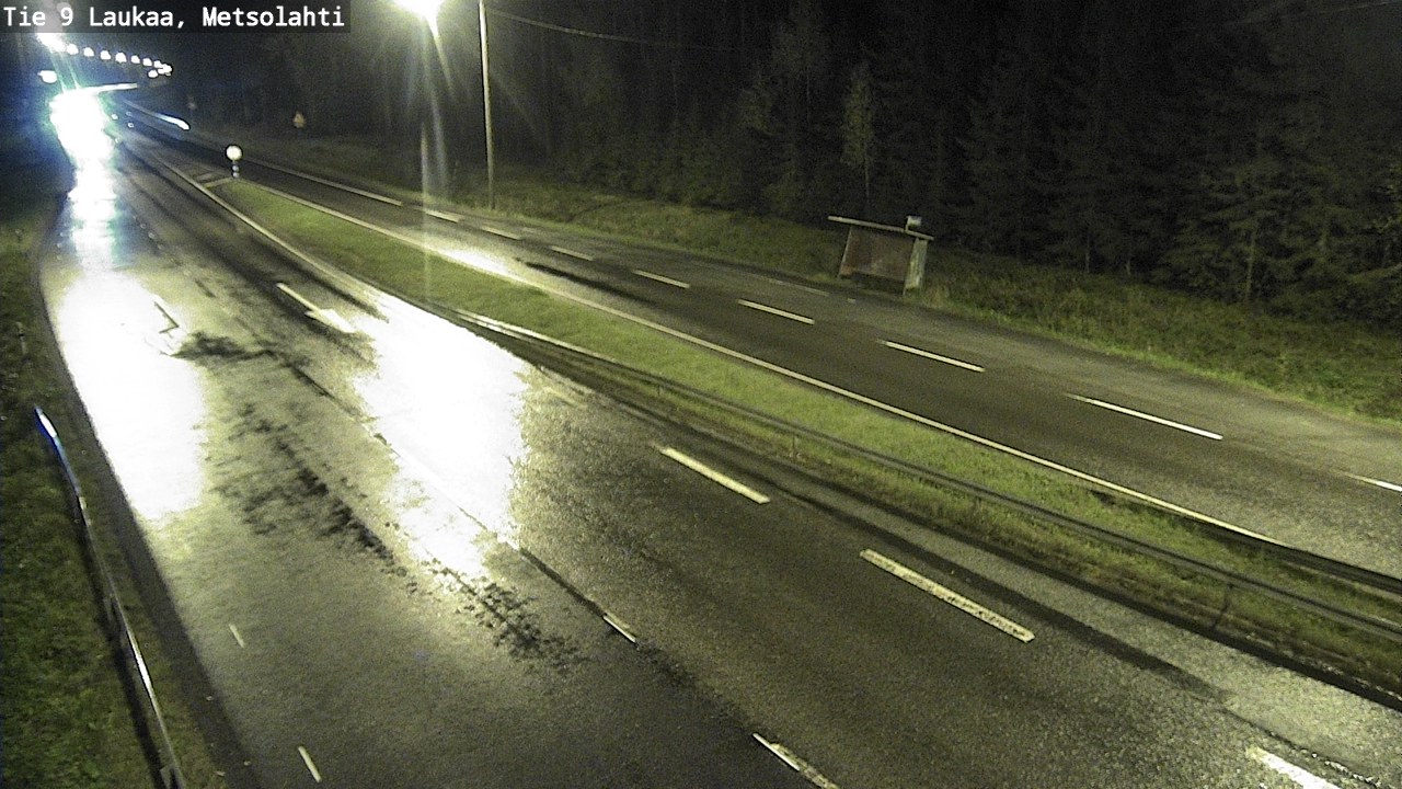Weather Camera Image Väg 9 Laukaa, Metsolahti, Laukaa, Keski-Suomi