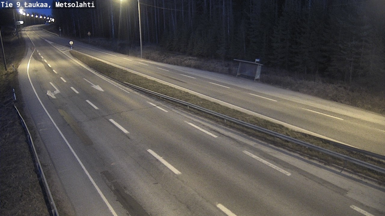 Weather Camera Image Väg 9 Laukaa, Metsolahti, Laukaa, Keski-Suomi