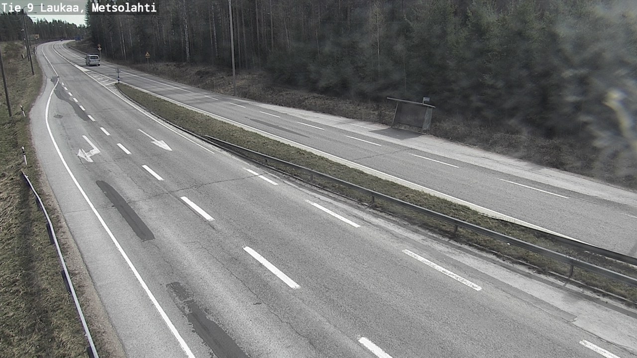 Weather Camera Image Road 9 Laukaa, Metsolahti, Laukaa, Keski-Suomi
