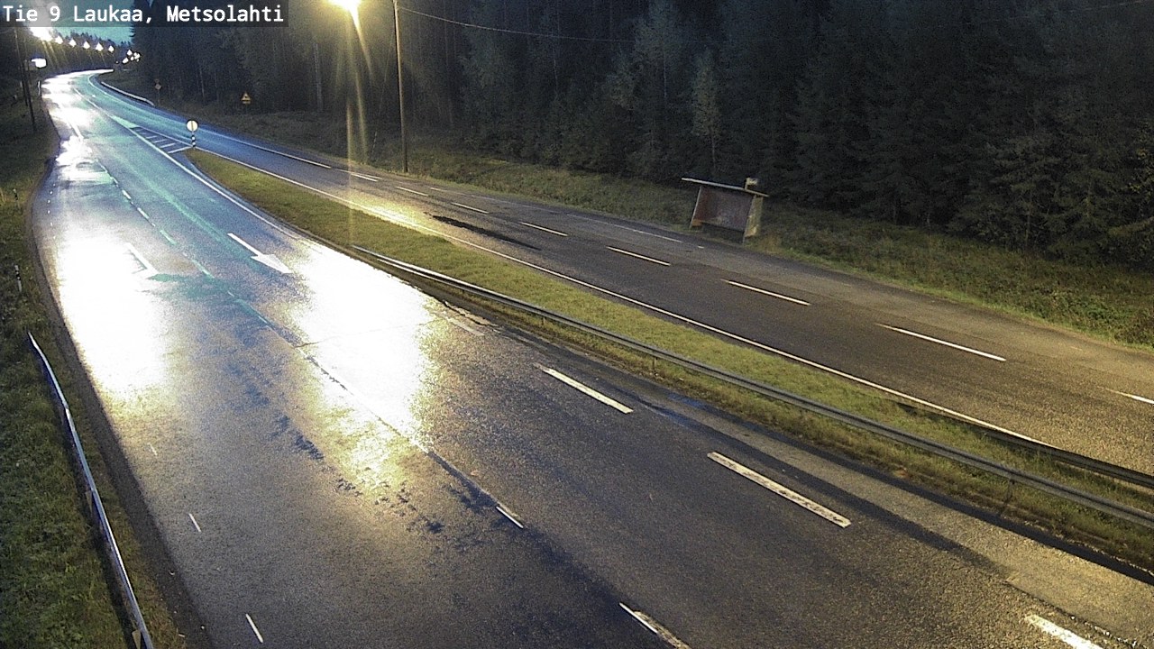 Weather Camera Image Väg 9 Laukaa, Metsolahti, Laukaa, Keski-Suomi