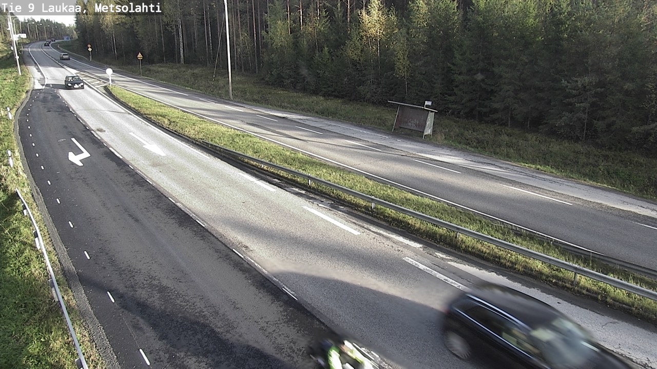 Weather Camera Image Väg 9 Laukaa, Metsolahti, Laukaa, Keski-Suomi