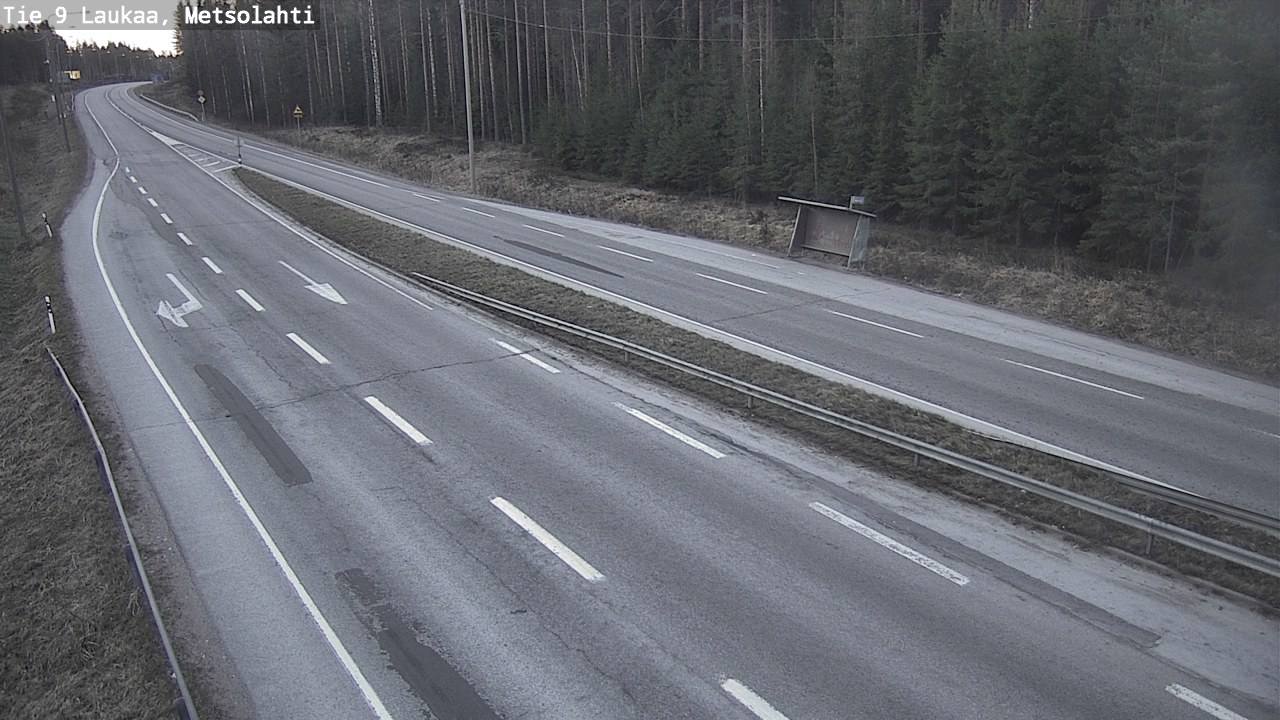 Weather Camera Image Road 9 Laukaa, Metsolahti, Laukaa, Keski-Suomi