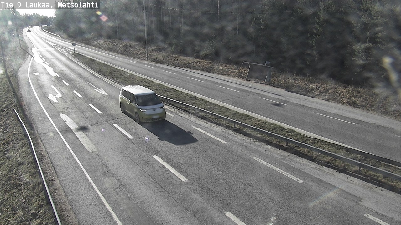 Weather Camera Image Road 9 Laukaa, Metsolahti, Laukaa, Keski-Suomi