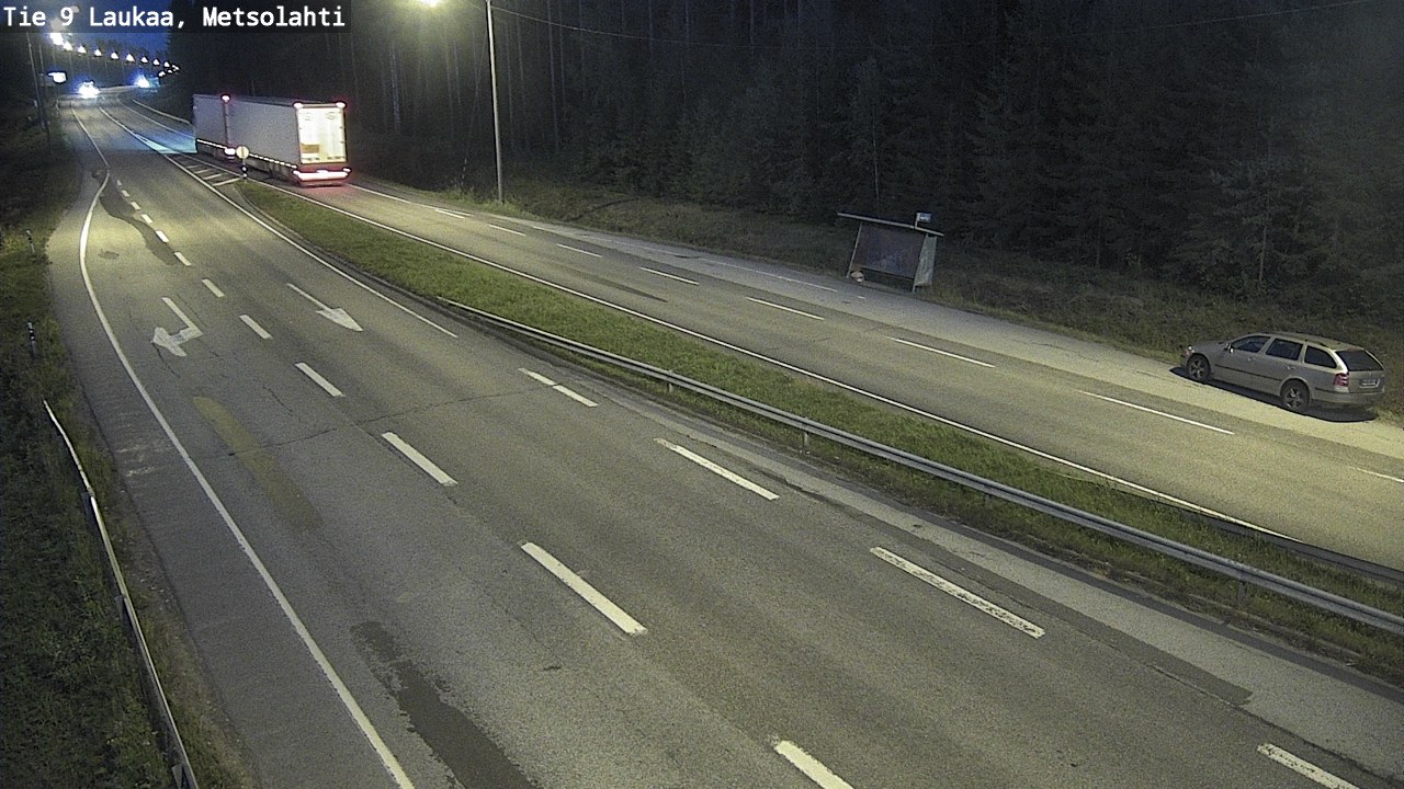 Weather Camera Image Väg 9 Laukaa, Metsolahti, Laukaa, Keski-Suomi
