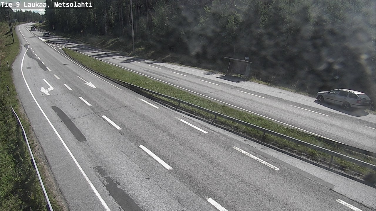 Weather Camera Image Väg 9 Laukaa, Metsolahti, Laukaa, Keski-Suomi