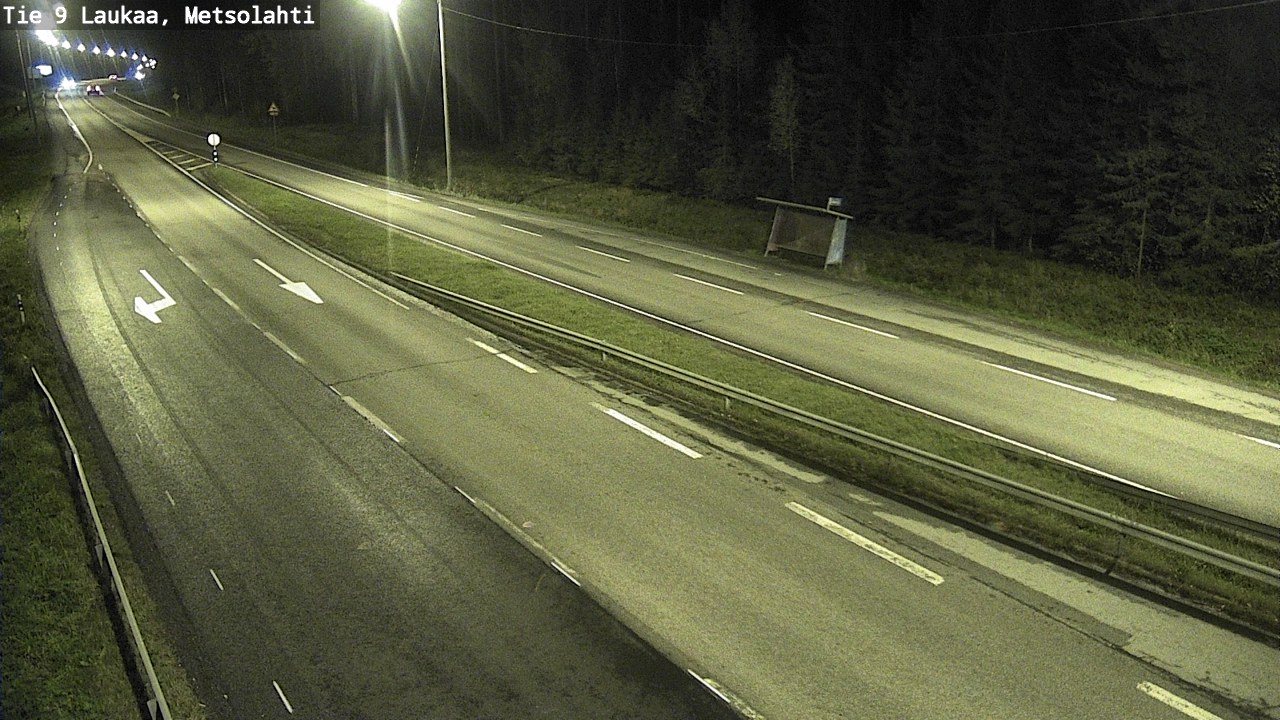 Weather Camera Image Väg 9 Laukaa, Metsolahti, Laukaa, Keski-Suomi