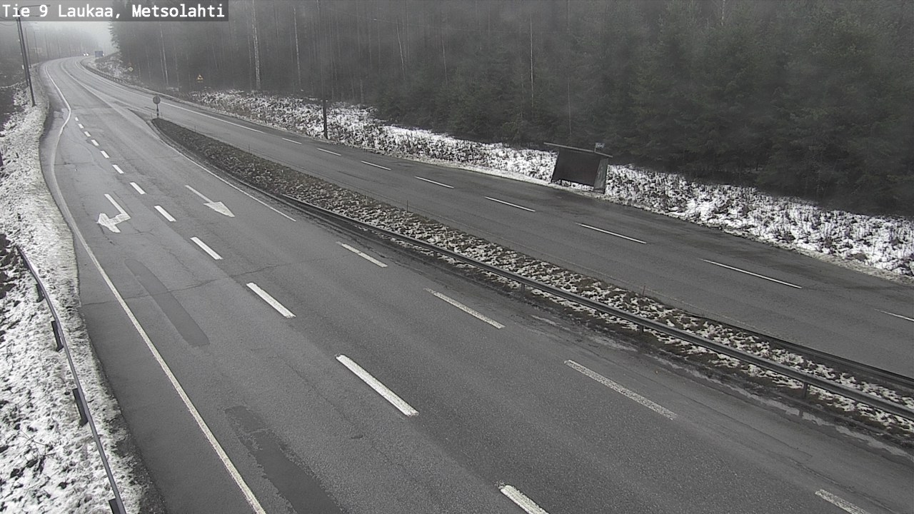 Weather Camera Image Väg 9 Laukaa, Metsolahti, Laukaa, Keski-Suomi