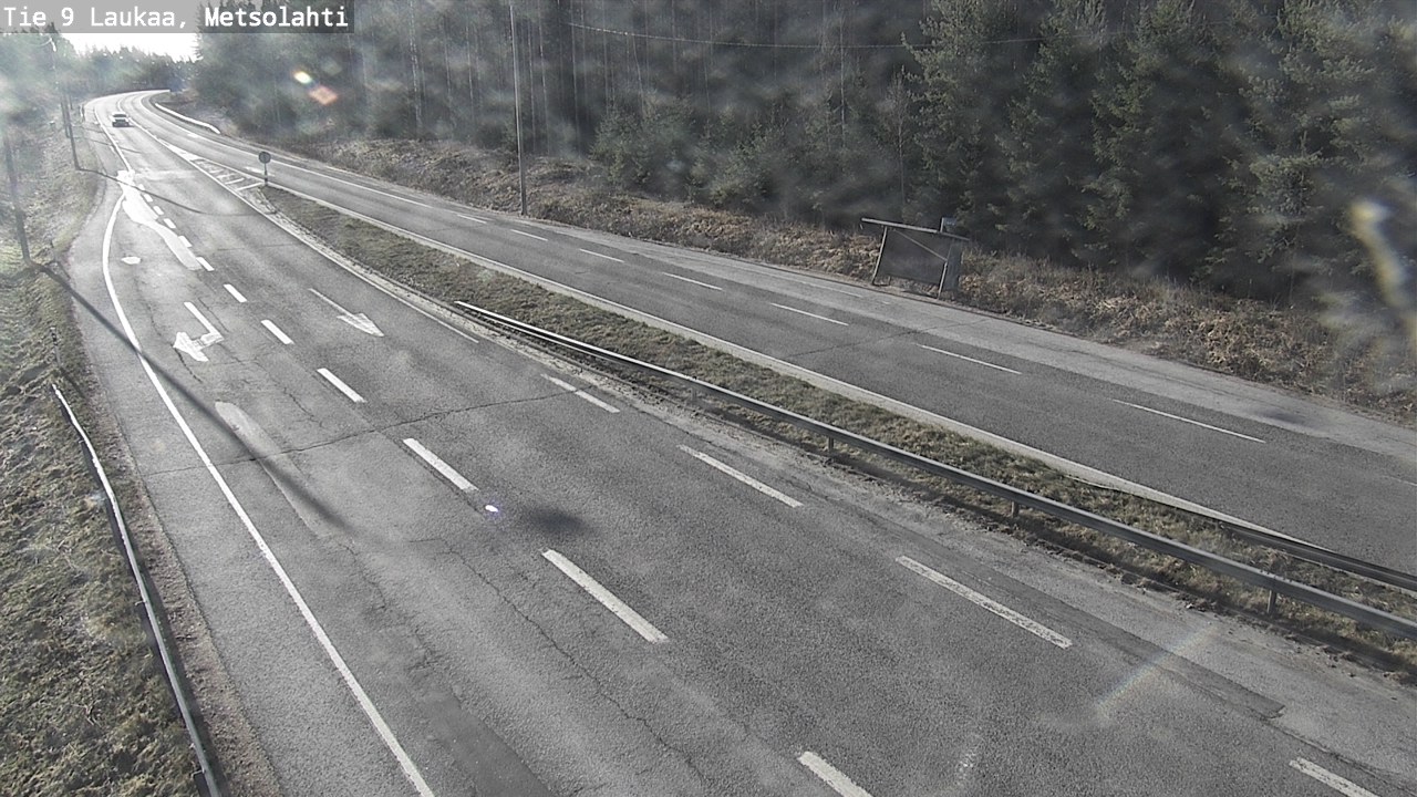 Weather Camera Image Väg 9 Laukaa, Metsolahti, Laukaa, Keski-Suomi