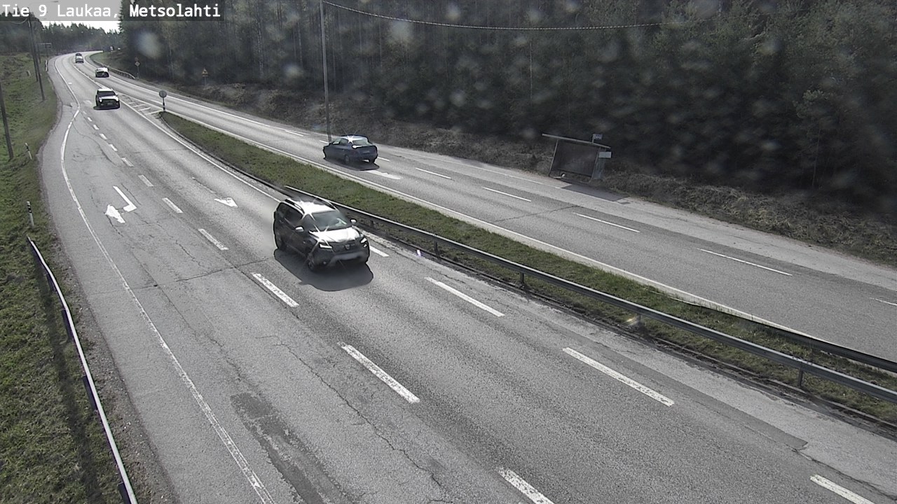 Weather Camera Image Väg 9 Laukaa, Metsolahti, Laukaa, Keski-Suomi
