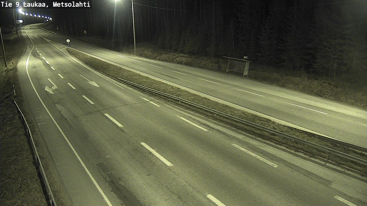 Weather Camera Image Väg 9 Laukaa, Metsolahti, Laukaa, Keski-Suomi