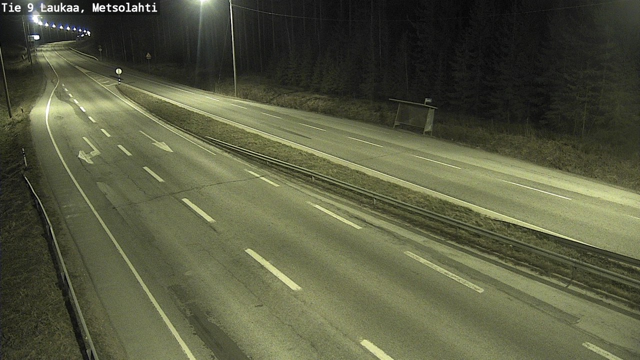 Weather Camera Image Väg 9 Laukaa, Metsolahti, Laukaa, Keski-Suomi