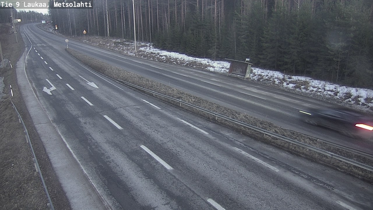 Weather Camera Image Road 9 Laukaa, Metsolahti, Laukaa, Keski-Suomi