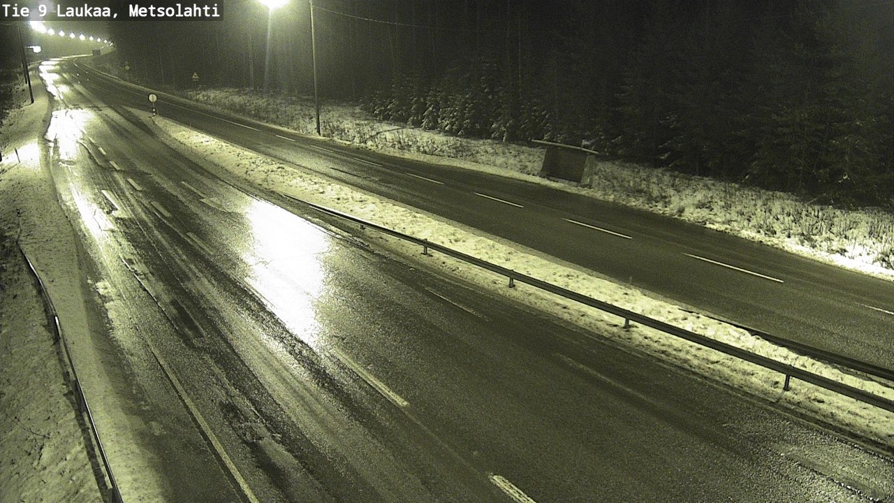 Weather Camera Image Väg 9 Laukaa, Metsolahti, Laukaa, Keski-Suomi