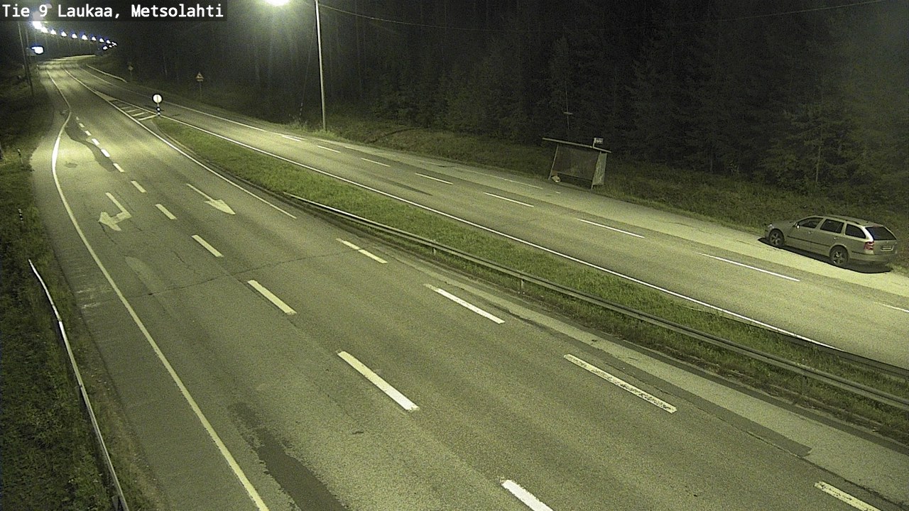 Weather Camera Image Väg 9 Laukaa, Metsolahti, Laukaa, Keski-Suomi