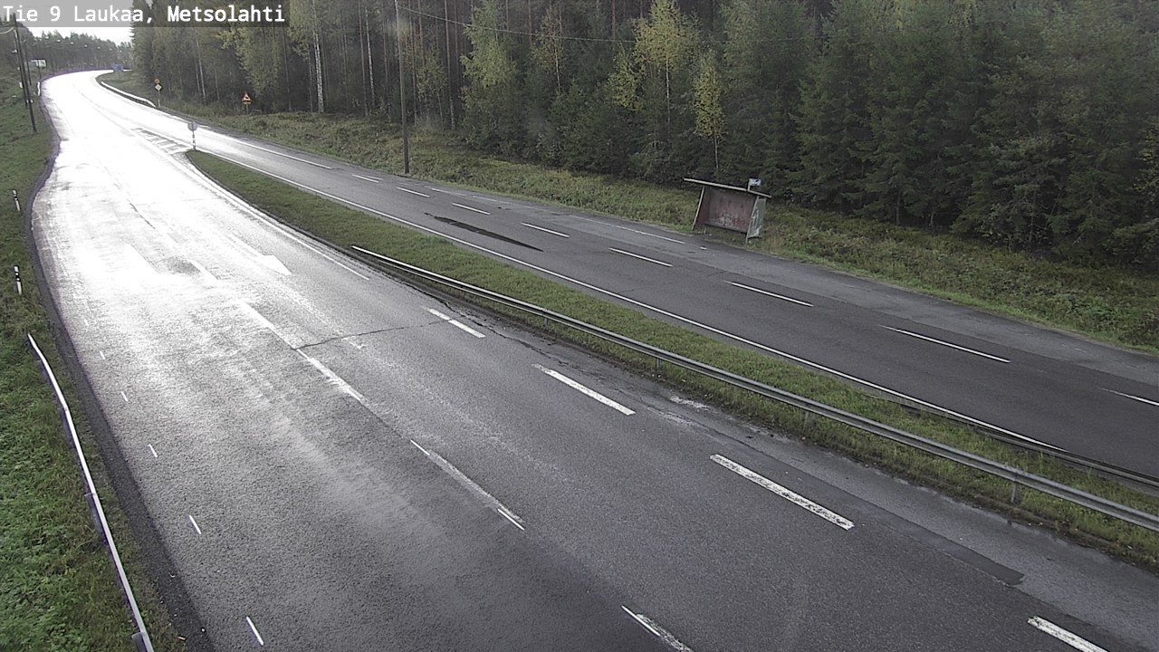 Weather Camera Image Väg 9 Laukaa, Metsolahti, Laukaa, Keski-Suomi