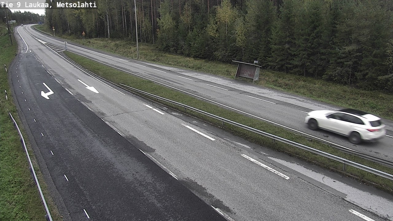Weather Camera Image Väg 9 Laukaa, Metsolahti, Laukaa, Keski-Suomi