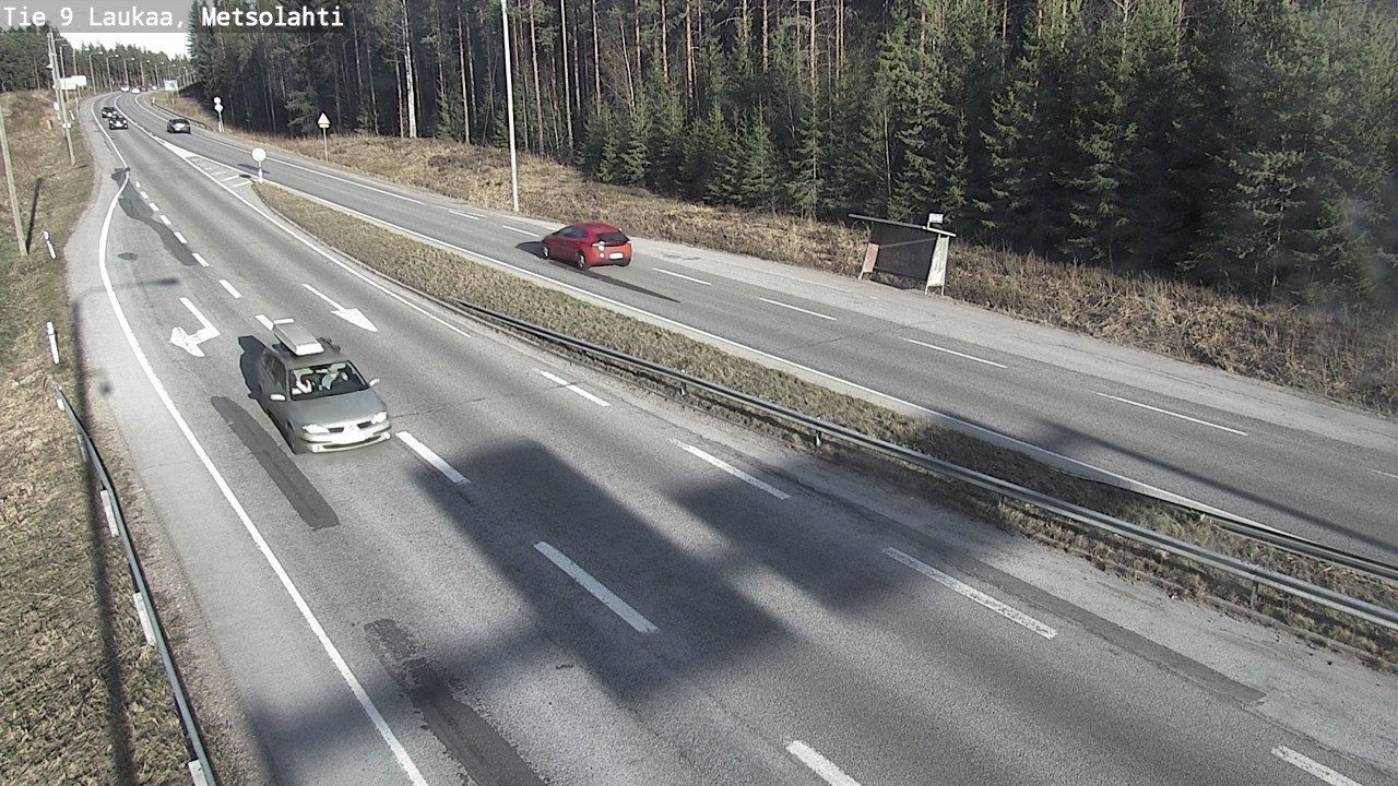 Weather Camera Image Väg 9 Laukaa, Metsolahti, Laukaa, Keski-Suomi