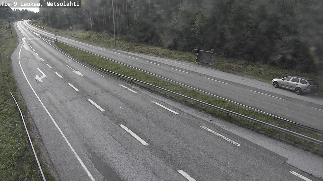 Weather Camera Image Väg 9 Laukaa, Metsolahti, Laukaa, Keski-Suomi