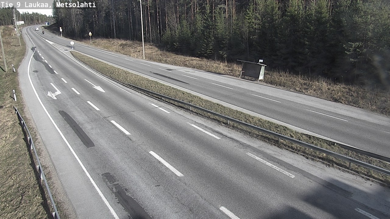 Weather Camera Image Väg 9 Laukaa, Metsolahti, Laukaa, Keski-Suomi
