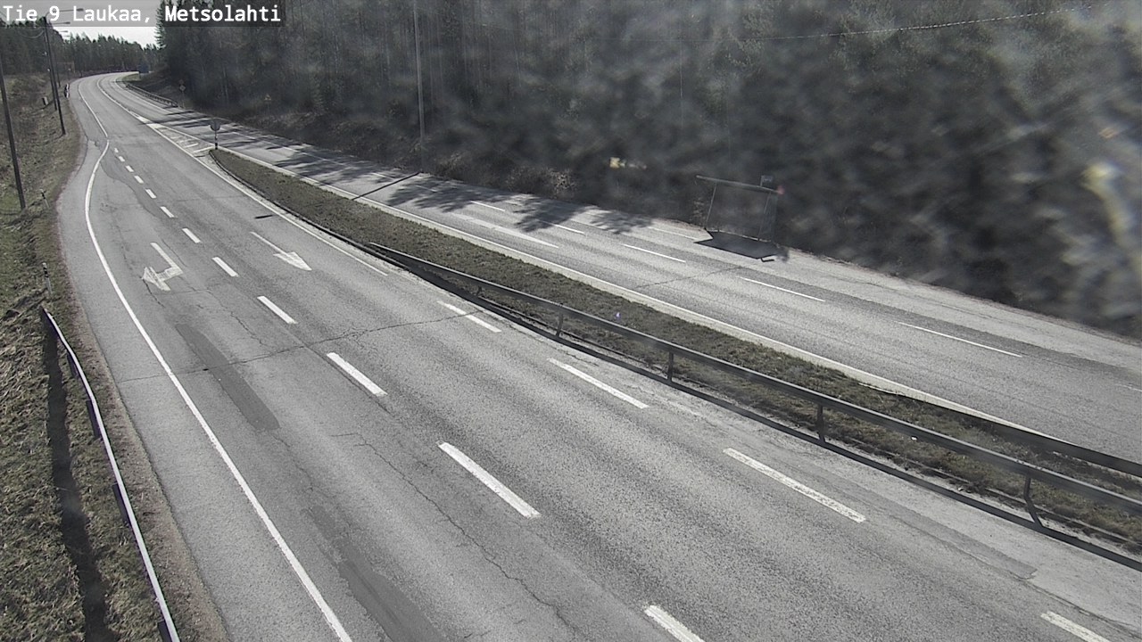 Weather Camera Image Väg 9 Laukaa, Metsolahti, Laukaa, Keski-Suomi
