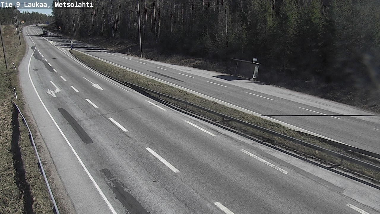Weather Camera Image Väg 9 Laukaa, Metsolahti, Laukaa, Keski-Suomi