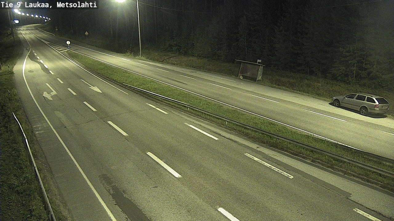 Weather Camera Image Väg 9 Laukaa, Metsolahti, Laukaa, Keski-Suomi