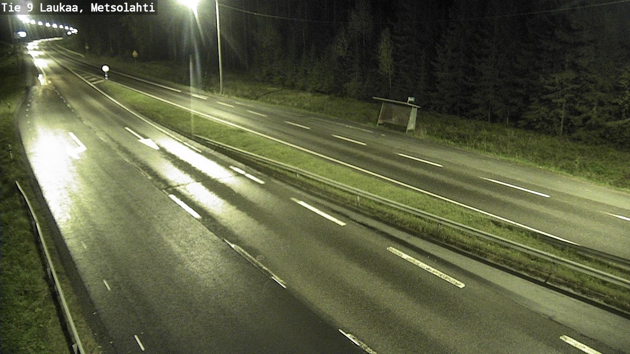 Weather Camera Image Väg 9 Laukaa, Metsolahti, Laukaa, Keski-Suomi